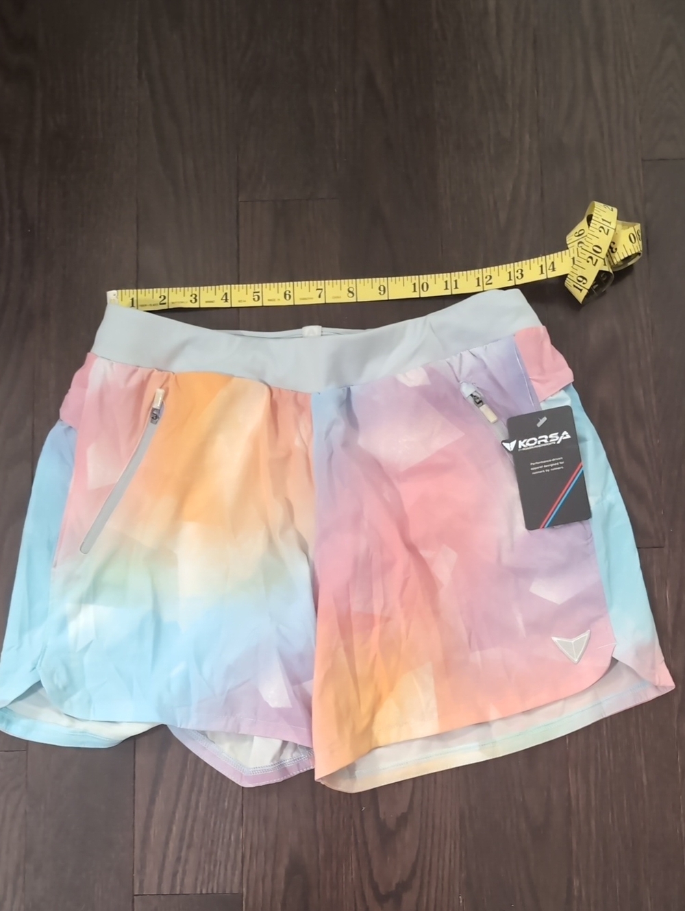 Korsa By Roadrunners Shorts - Pink, Blue & Peach
